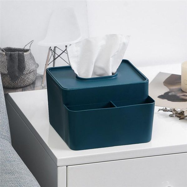 

tissue boxes & napkins home desk remote control paper storage box sort multifunction organizer minimalist plastic multifunctional