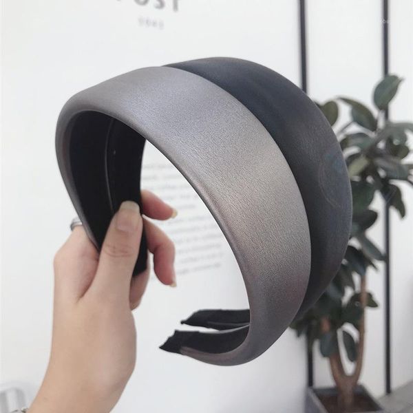 

colorful pu leather knot hairbands for women patchwork headband hair accessories band flower crown headbands head wrap1