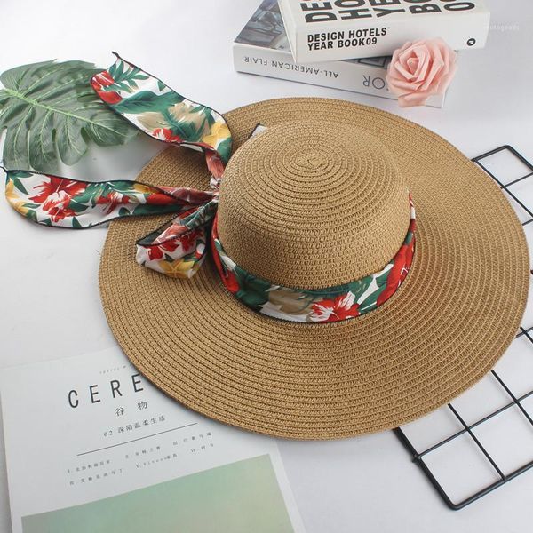 

summer female hat fashion wild shade sunscreen vacation seaside windproof beach hat sun1, Blue;gray