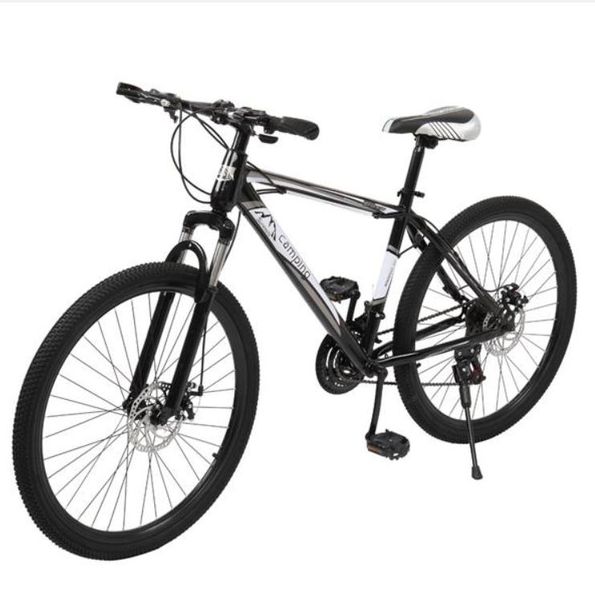 

2022 outdoor garden sets [camping survivals] 24-inch 21-speed olympic mountain bike black and white