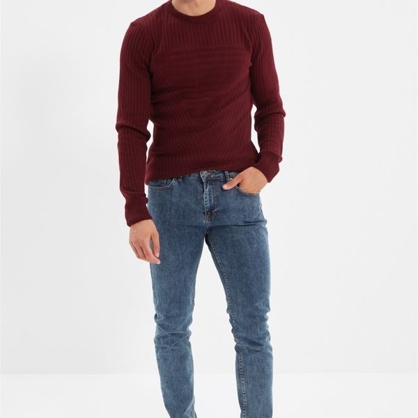 

trendyol male slim fit jeans tmnaw22je0192 220311, Blue