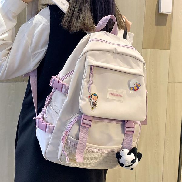 

fashion nylon rucksack cute waterproof women backpack bookbag for teenager kawaii travel bag girls schoolbag mini