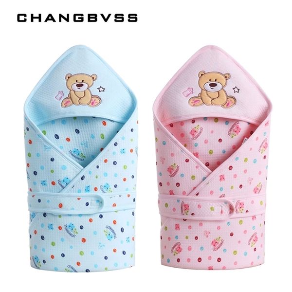 

winter autumn cotton infant baby sleeping bag lope for born bedding wrap sleepsack cartoon swaddling 211025