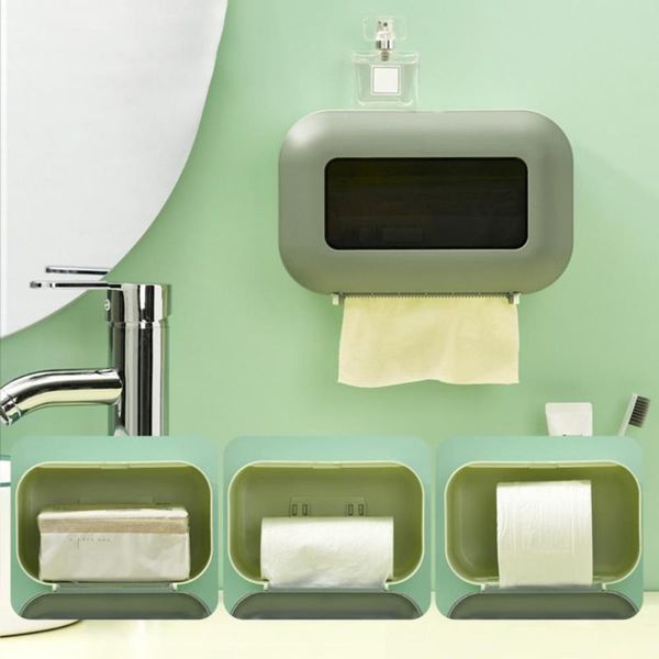 

toilet paper holders plastic great multi-function holder rack shelf waterproof wall mounted for home