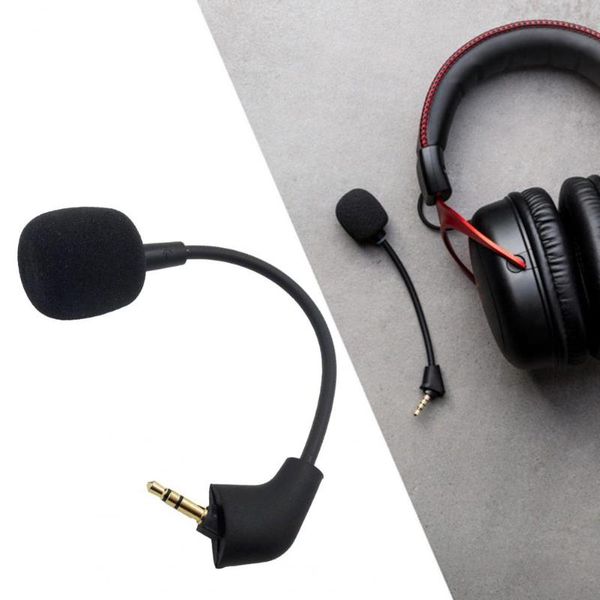 

microphones headset mic excellent 3.5mm replacement gaming microphone easy to carry
