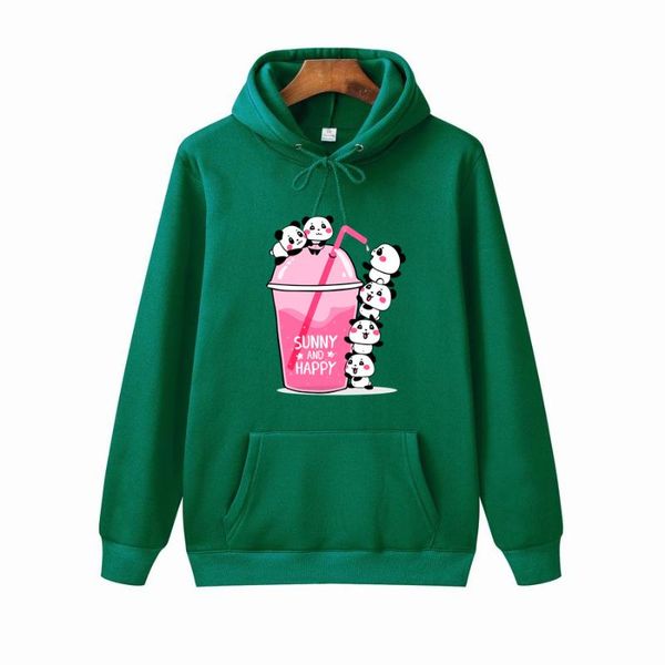 

men's hoodies & sweatshirts fashion brand men 2021 spring autumn casual drink printing sweatshirt male hoody arrival long-sleeved pullo, Black