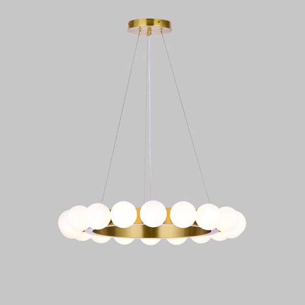 

nordic design modern led chandelier stainless steel lamp ac110v 220v gold home decoration hanging lights chandeliers
