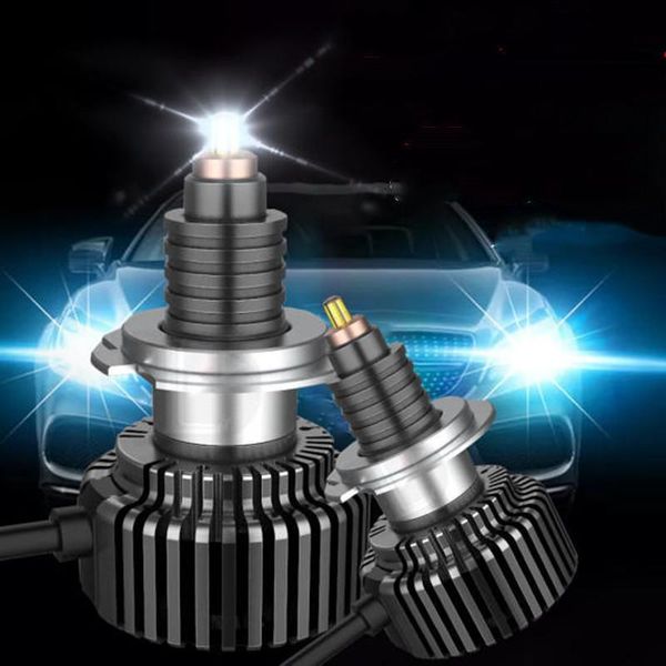 

car headlights the six-sided illuminating led headlight headlamp lighting h1h7