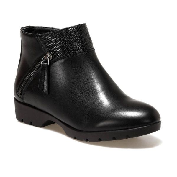 

161263.z black female high-heeled boots
