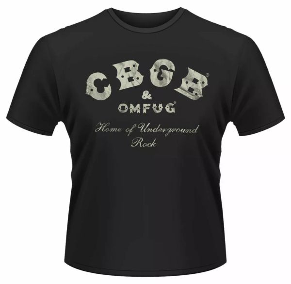 

official cbgb t shirt underground rock logo black mens punk rock nyc tee new, White;black