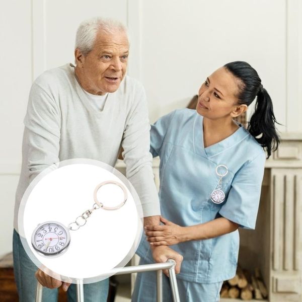 

pocket watches 1 pc watch kids school big number for elderly, Slivery;golden
