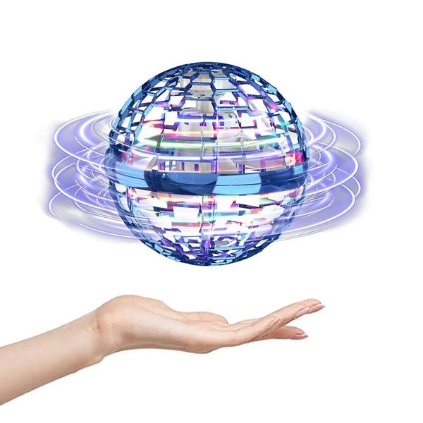 

drones flynova pro flying ball mini helicopter ufo spinner rgb lights aircraft hand induction operated dron gift adults toys for kids