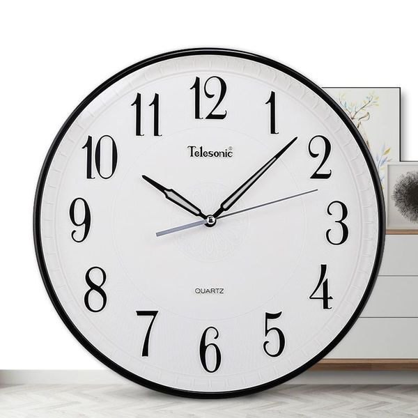 

wall clocks nordic simple clock modern design silent digital minimalist kitchen watch living room wandklok home decor wf50wc