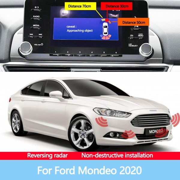 

car rear view cameras& parking sensors reversing blind spot front image radar sensor sound warning indicator probe system for mondeo 20
