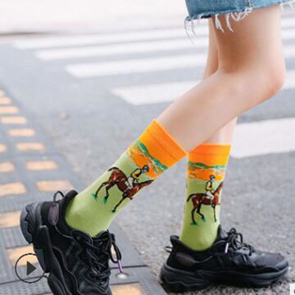 

101 men's cotton socks medium stockings sports spring summer thin air tight, Black
