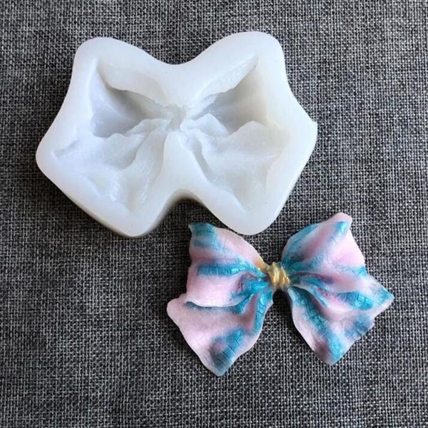 

craft tools cute bow shape soap mold 3d diy crystal epoxy mould candle making tool resin silicone molds for handmade moldes