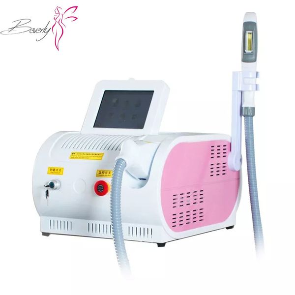 

professional 480nm 530nm 640nm shr opt ipl elight diode laser machine permanent skin rejuvenation pigment acne therapy hair removal beauty e, Black