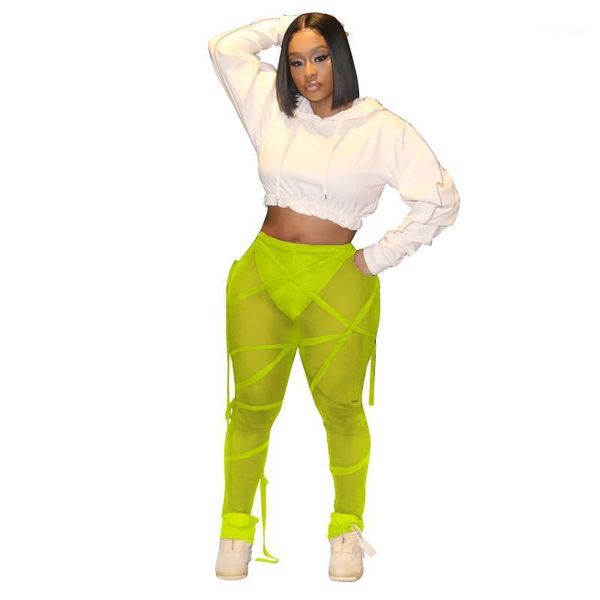 

black ripped jeans for women fashion high waist mesh pencil pants stretch slim skinny trousers s-xxl global drop ship women's & capris, Black;white