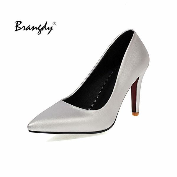 

dress shoes brangdy autumn heels women high heel gold pumps point office heeled mapoint elegant sweet pointy female shoe, Black