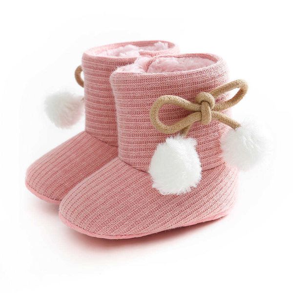 

baby kid boys girls knitted fur boots toddlers soft sole short warm soft snow boys girls boots shoes 0-18 months g1023, Black;grey