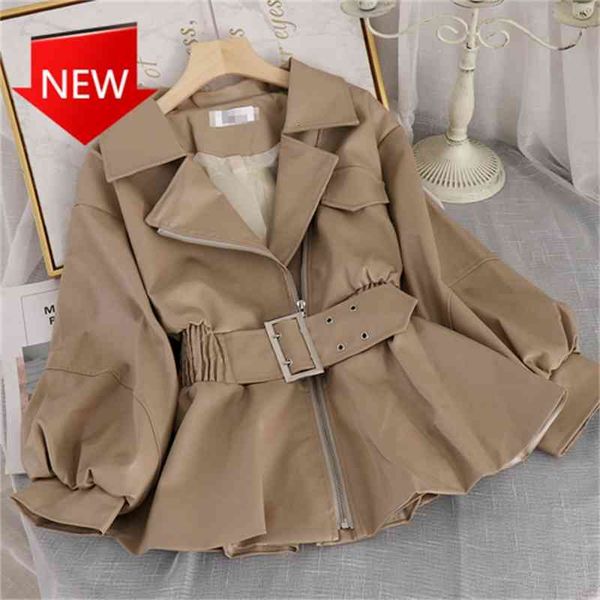 

jackets fine autumn complete female leather jacket, Black;brown