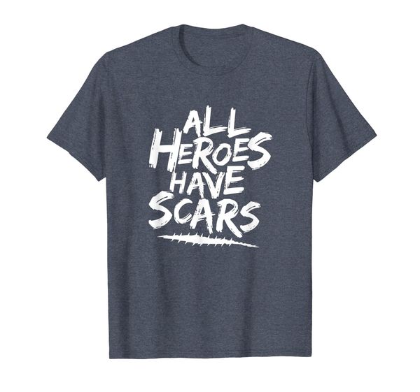 

Brain Surgery Shirt All Heroes Have Scars Recovery Gift, Mainly pictures