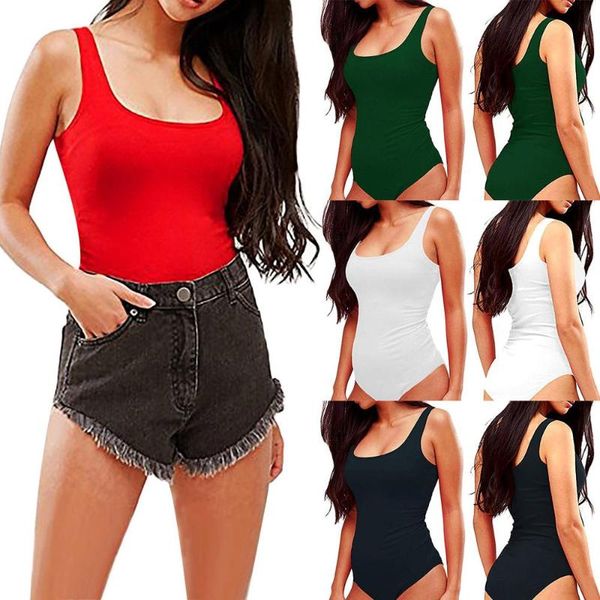 

women's jumpsuits & rompers sleeveless halter tights jumpsuit short, Black;white