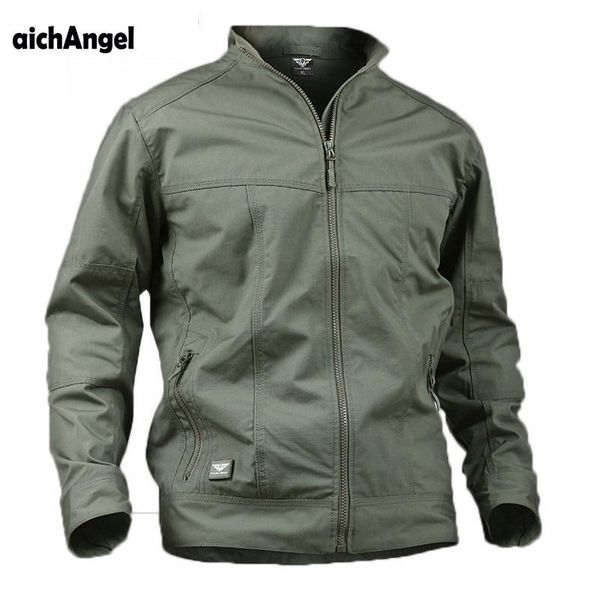 

men's jackets men military army casual bomber mens outwear windbreaker coat waterproof anti-pilling tactical jacket, Black;brown