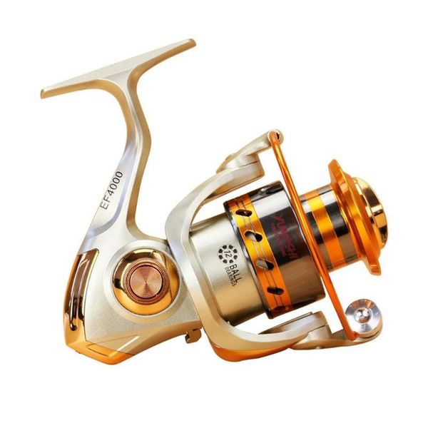 

baitcasting reels metal rocker fishing reel large rotating bait feeder surfing catfish 500-9000 12bb arm accessories