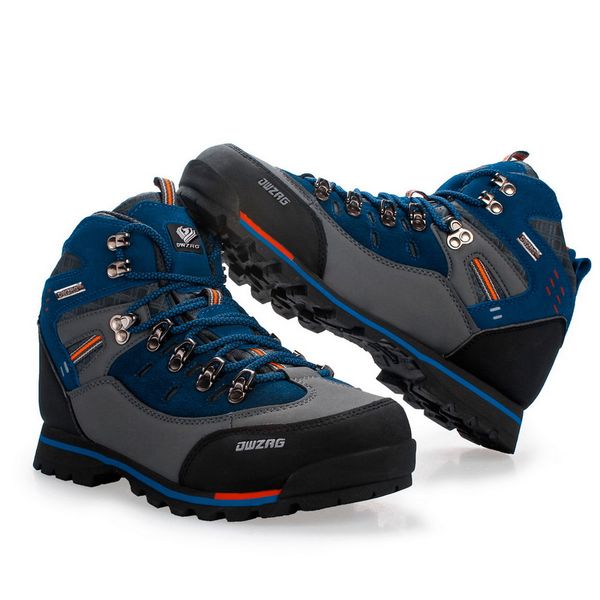 

high qaulity autumn winter snow boots men casual shoes footwear fashion male rubber combat ankle work safety boots sneakers, Black