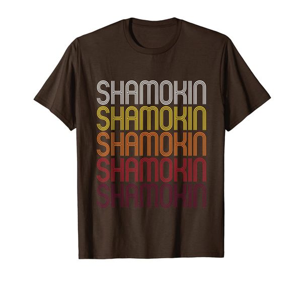 

shamokin, pa | vintage style pennsylvania t-shirt, White;black