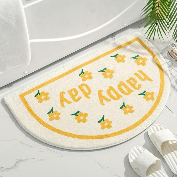 

carpets cute cartoon bathroom carpet absorbent rugs non- slip foot pads entrance doormat tapetes home decor