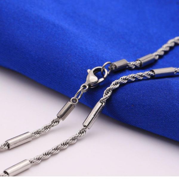 

stainless steel singapore chain necklace for men punk good quality fashion linked jewelry accessories wholesale chains, Silver