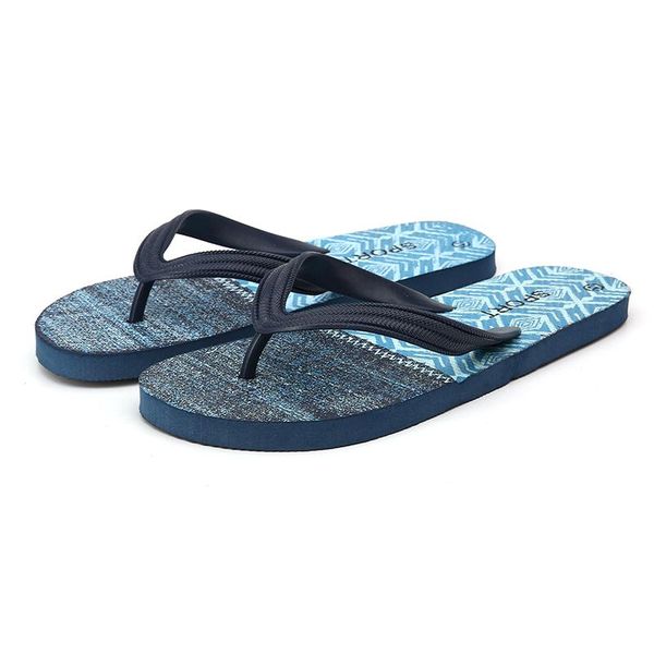 

summer men's slippers outdoor beach sandals flip flops wear-resistant flat shoes for men, Black