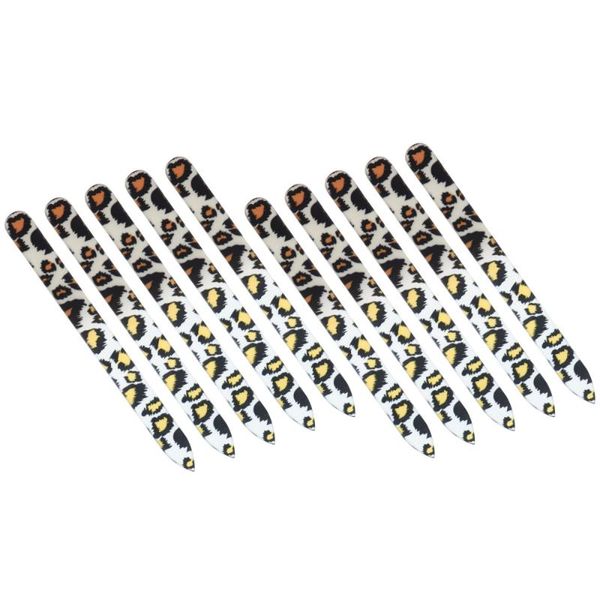 

printed glass nail file professional fingernail (random pattern) files