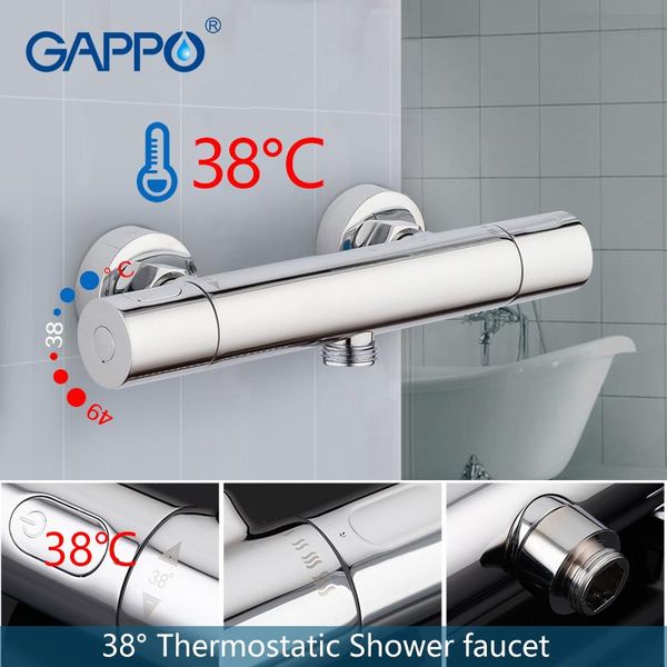 

bathroom shower faucet set thermostatic chrome wall mounted thermostat mixer tap bathtub bath tub sets