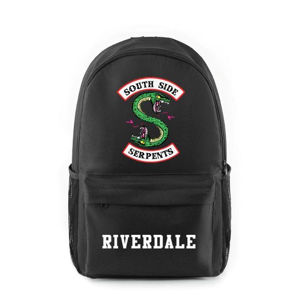 

backpack south side riverdale season 5 schoolbag for teenager boys girls women men streetwear oxford waterproof travel laptop