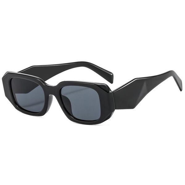 

sunglasses vintage trend women men square cut-edge wide-leg glasses anti glare uv protection eyeglasses unisex, White;black