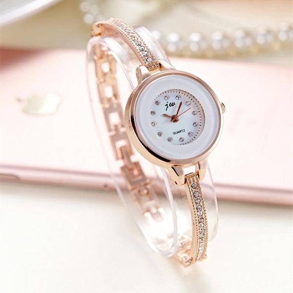 

wristwatches korean style ladies quartz watches fashion women bracelet bangle luxury gift fit party dress watch ac077, Slivery;brown