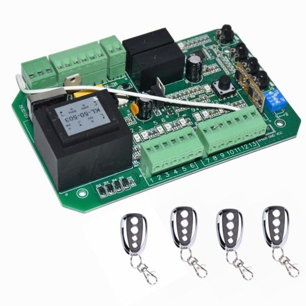 

wide use sliding gate opener motor control unit pcb controller circuit board electronic card plate py600acl sl1500ac py800ac fingerprint acc