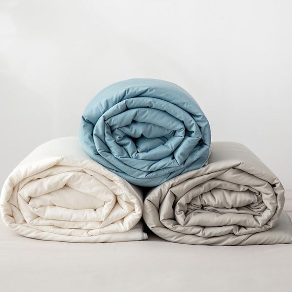 

comforters & sets soybean fiber quilt airable cover pure cotton spring and autumn duvet insert winter double all four seasons