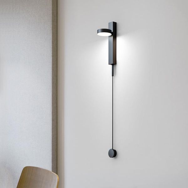 

nordice bathroom light rope corridor living room bedroom espelho lamp wall