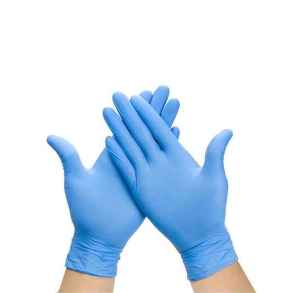 

disposable hand nitrile sleeve waterproof powder-latex gloves household kitchen laboratory cleaning