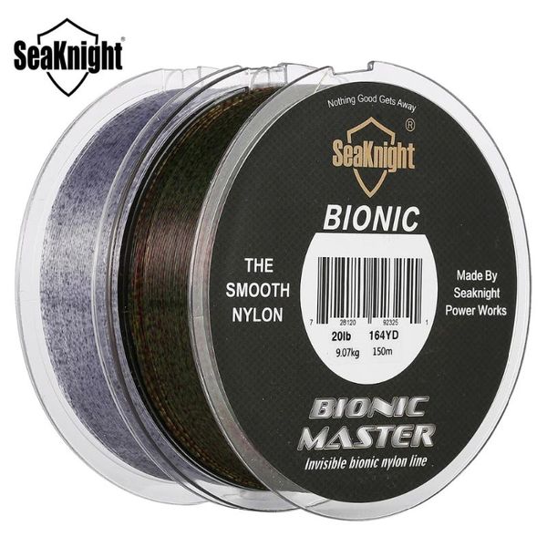 

seaknight bionic master fishing line 150m smooth invisible 2-25lb camouflage saltwater tackle braid