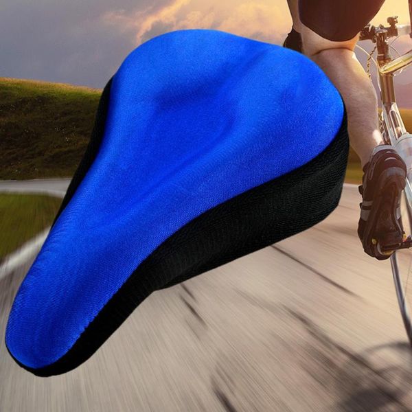 

mountain bike cycling thickened soft silicone gel pad cushion cover saddle seat saddles