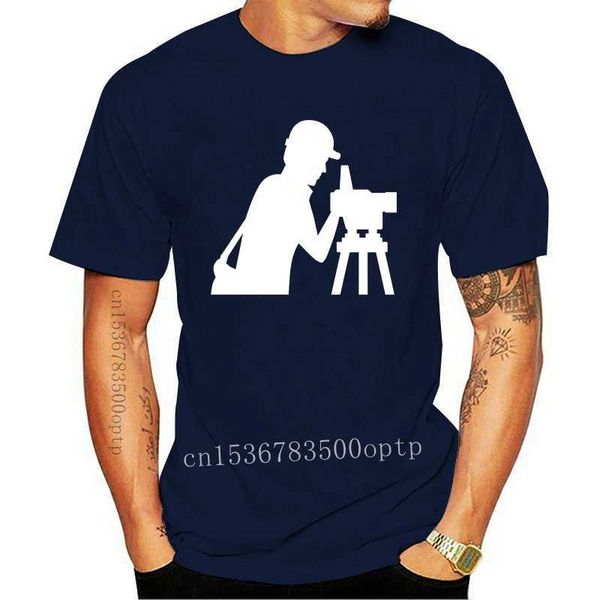 

new men's surveyor t shirt printed cotton s-3xl vintage fitness comical spring autumn natural shirt p0806, White;black