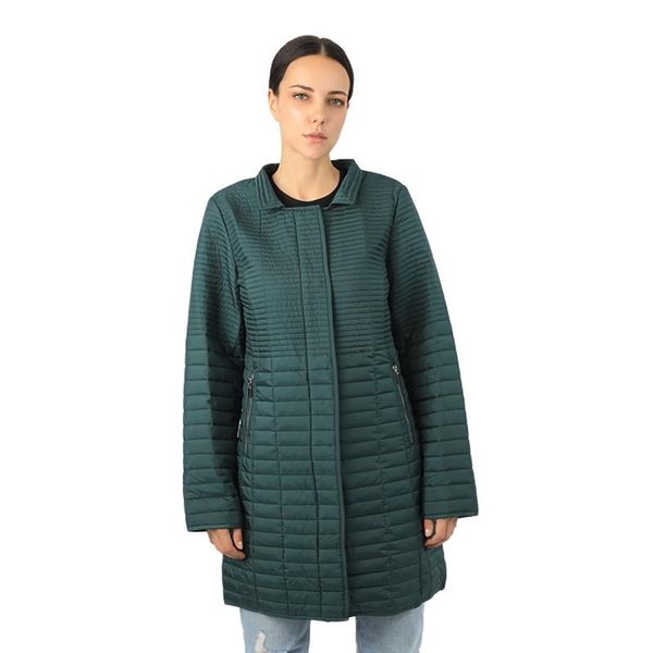 

women's down & parkas women jacket cotton coat thin watreproof parka long office lady quality lightweight clothes oversize large size 1, Black