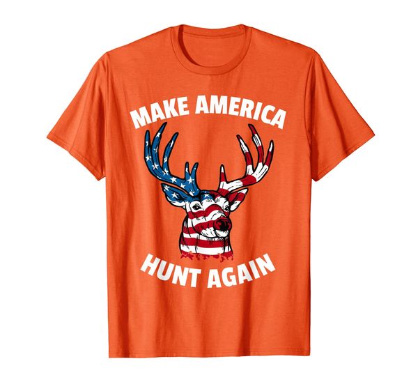 

Funny American Deer 4th of July Make America Hunt Again T-Shirt, Mainly pictures