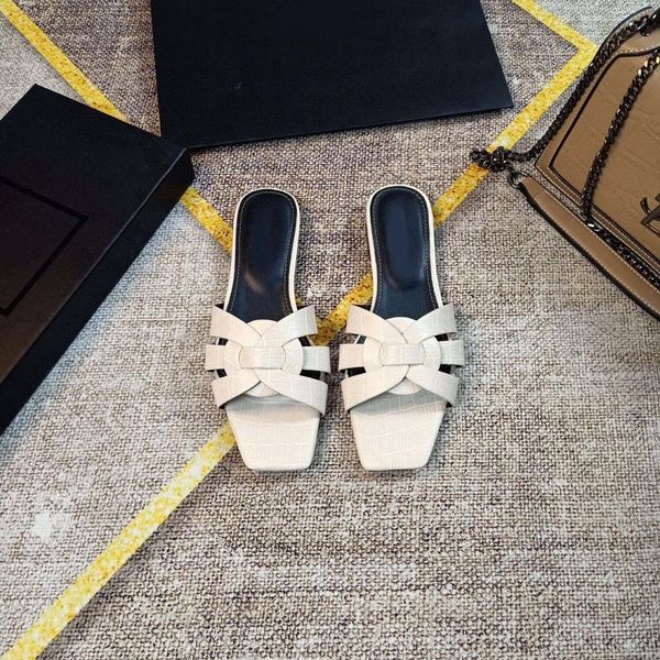 

tribute mules slides sandals slippers smooth leather cassandra flat women beach shoes sandal slipper flip flops pksport, Black