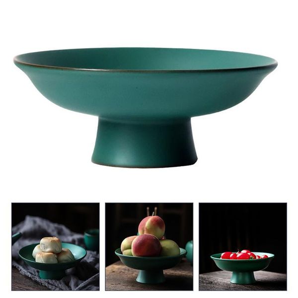 

pc ceramic fruit plate creative pudding dish household serving dishes & plates